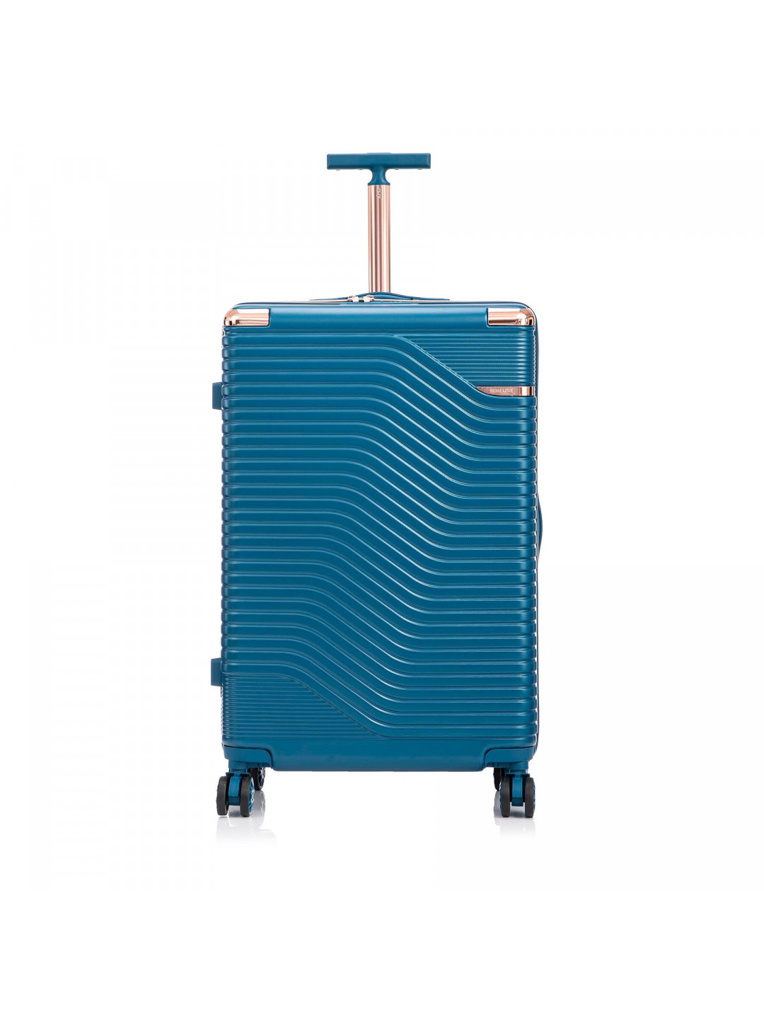 Velký kufr Semi Line T5812-5 Tmavomodrá